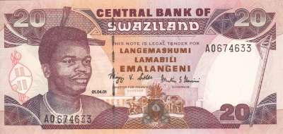 Beschrijving voorzijde: MSWATI III